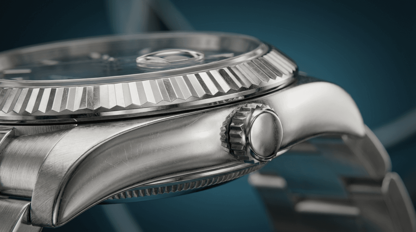 Rare limited edition luxury watch with distinctive design